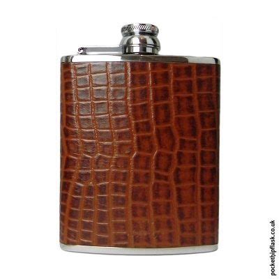 Luxury Leather Flasks Engraved Hip Flask Pocket Hip Flask Company