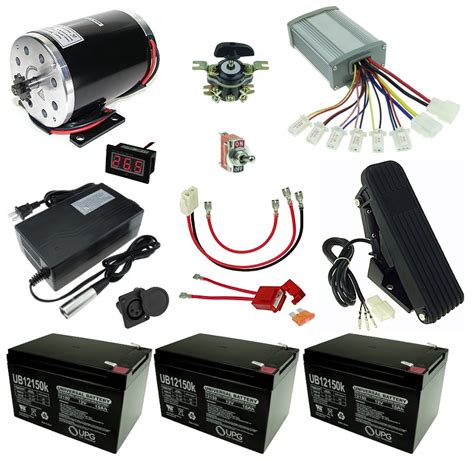 36 Volt 1000 Watt Electric Go Kart Kit with Reverse #KIT-153