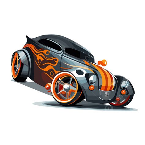 Hot Wheels Car Vector, Sticker Clipart Cartoon Model Of An, 48% OFF