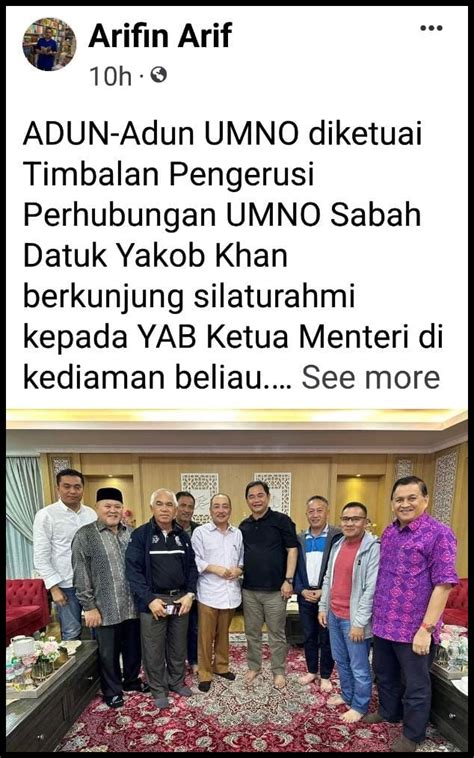 Wakil Rakyat Umno Bertemu Hajiji Zahir Sokongan Kekal Sebagai Ketua