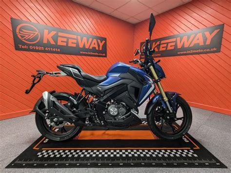 Keeway RKF 125cc Super Sport Naked BLUE BLACK RED YELLOW WHITE