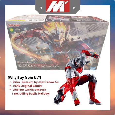 BANDAI FIGURE RISE STANDARD ULTRAMAN SUIT TARO ACTION Shopee Malaysia