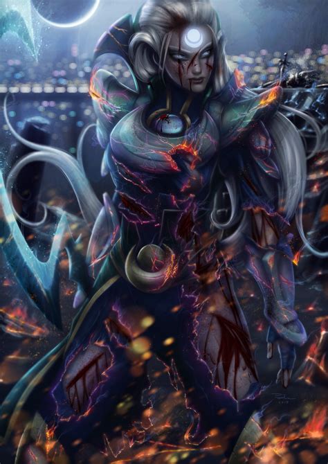 Diana (League of Legends) by DigiFlohw on DeviantArt