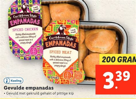 Gevulde Empanadas Aanbieding Bij Lidl