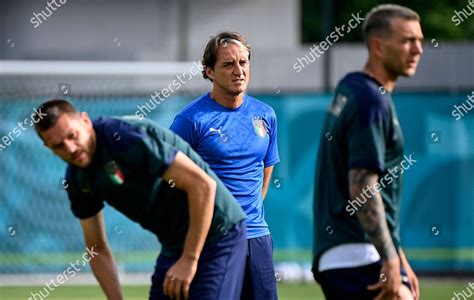 Italys Head Coach Roberto Mancini During Editorial Stock Photo Stock