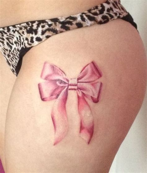 Collection Of Bow Tattoos For Girls Pink Bow Tattoos Girly Tattoos