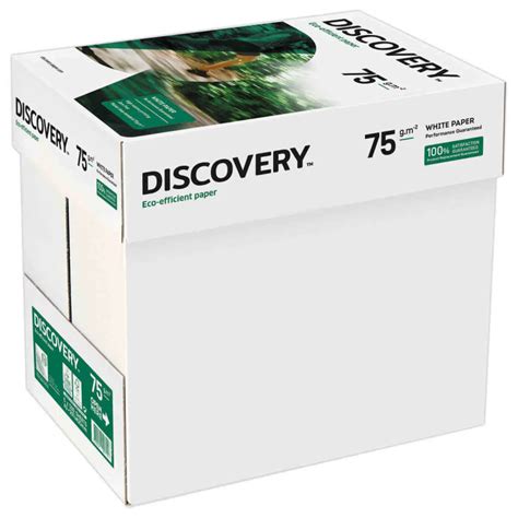 RESMA PAPEL FOTOCOPIA A4 DISCOVERY 075gr 500 Folhas