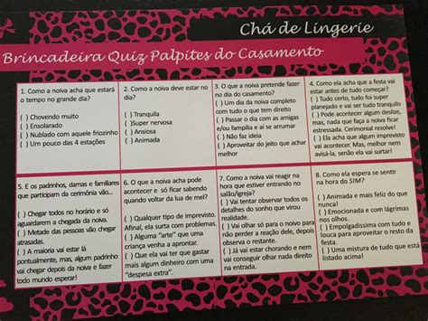 Kit Chá de Lingerie Oncinha Pink Elo7 Produtos Especiais