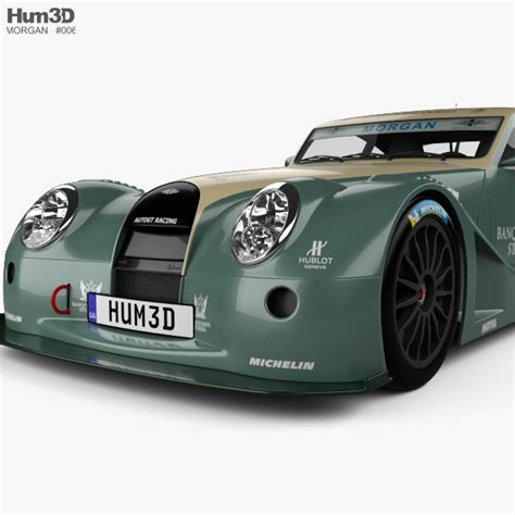 Morgan Aero 8 Supersports Gt3 2010 3d Model Download Sports Car On