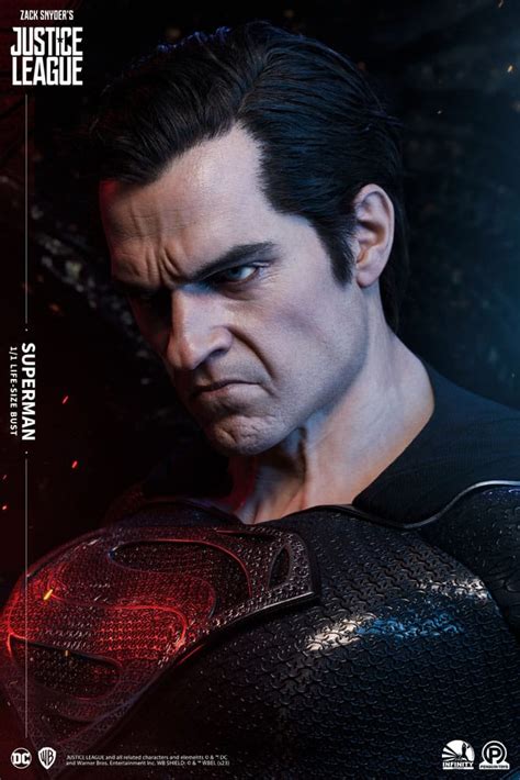 1 1 Scale Life Size Bust Superman Justice League Life Size Bust By