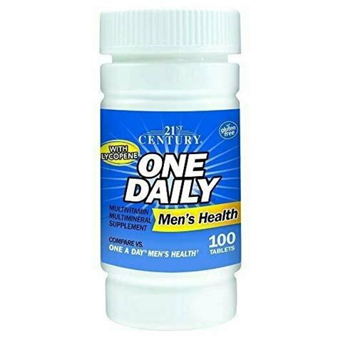 St Century St Century One Daily Men S Health Tablets Count