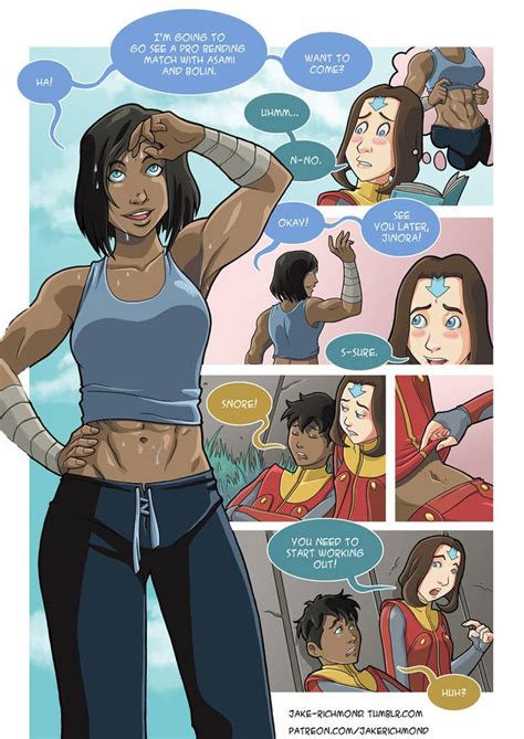 Asami Loves Korra Workout Part 2 By Jakerichmond Korra Korrasami