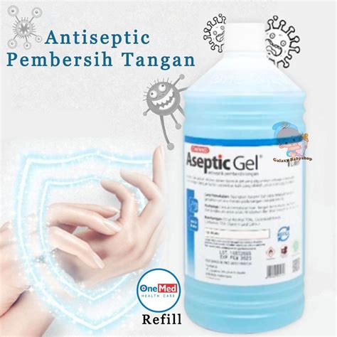 Jual Onemed Hand Sanitizer Aseptic Gel Original Ml Shopee Indonesia