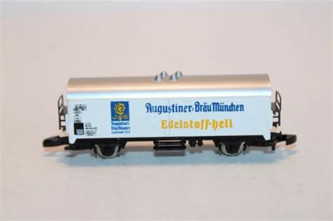 MÄRKLIN SPUR Z mini club 8663 Kühlwagen Augustiner Bräu München 5