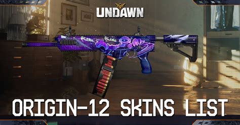 Origin Skins List Undawn Zilliongamer