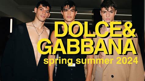 Dolce Gabbana Men S Spring Summer Runway Show Youtube