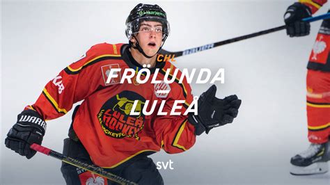 Ishockey: Champions Hockey League – Semifinal 2: Luleå-Frölunda | SVT Play