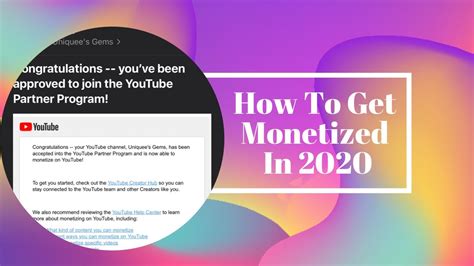 HOW LONG IT TAKES TO GET MONETIZED ON YOUTUBE 2020 YouTube