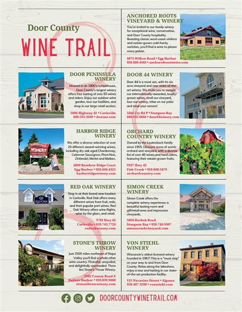 Door County Wine Trail – Door County Today