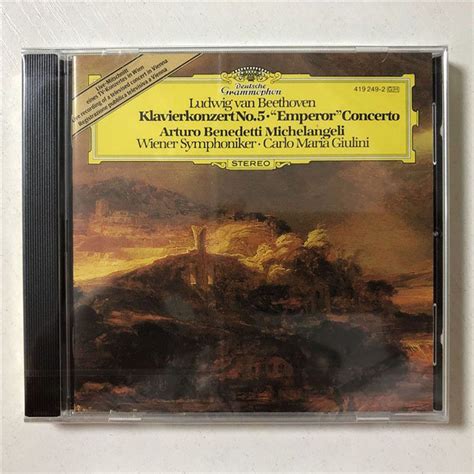 Cd Cd Ludwig Van Beethoven Arturo Benedetti Michelangeli Wiener