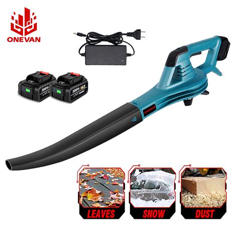 ONEVAN Leaf Blower Cordless Electric Leaf Blowers With Battery And