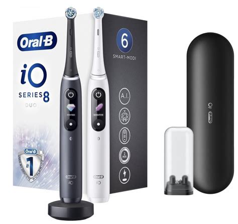 Gsm Market Cz Oral B Io Series Duo Black White Elektrick Zubn