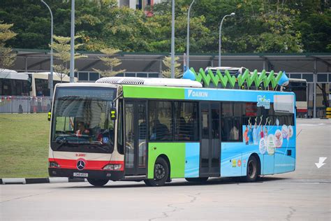 SMRT Buses Mercedes Benz OC500LE Gemilang SMB45G 883 SMB8004Y