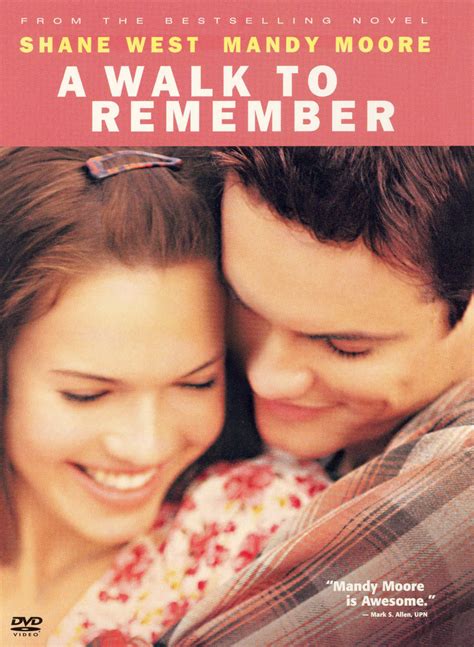 Dvd Review Adam Shankmans A Walk To Remember On Warner Home Video