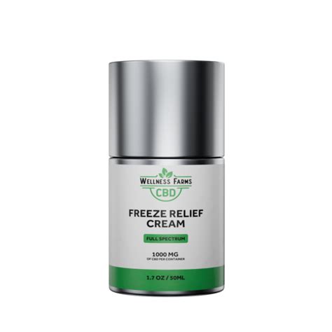 Mg Wellness Farms Freeze Relief Green Otter Cbd