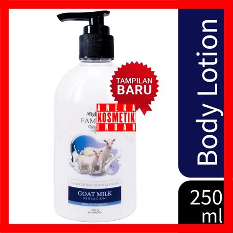 Jual Fameux Whitening Body Lotion Goat Milk Extra White Ml Body