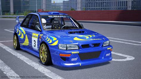 Assetto Corsaスバルインプレッサ 99 WRC WRC Subaru Impreza 99 アセットコルサ car mod