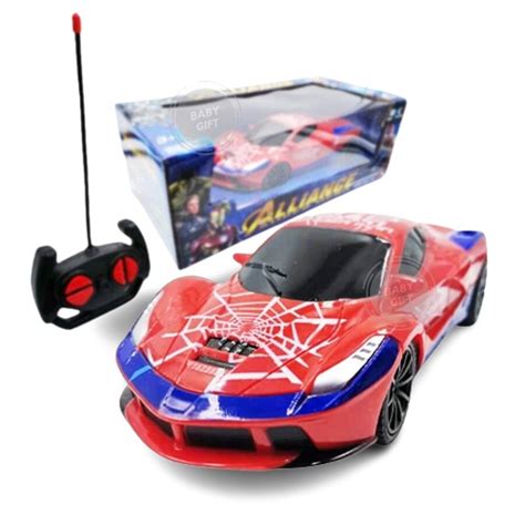 Remote Control RC Car IRON MAN BATMAN SPIDER-MAN Super Hero Avengers ...