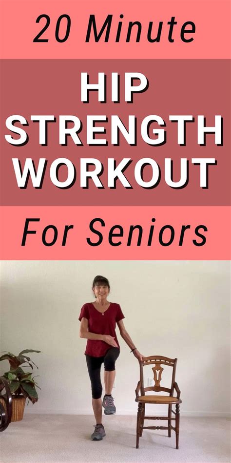 Hip Strengthening Exercises For Seniors Fitness With Cindy Yoga For