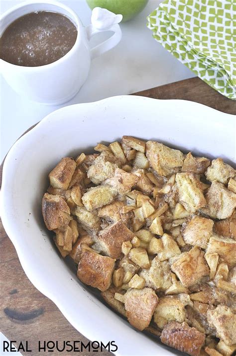 Apple Cinnamon Baked French Toast ⋆ Real Housemoms