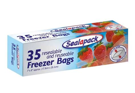 Resealable Food Fridge Freezer Bags Bread Fruit Veg Sandwich Bags New