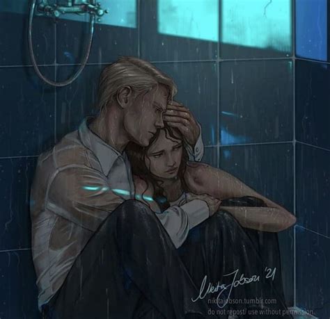 Dramione Feltson By Nikita Jobson Draco Malfoy Fanart Dramione Fan