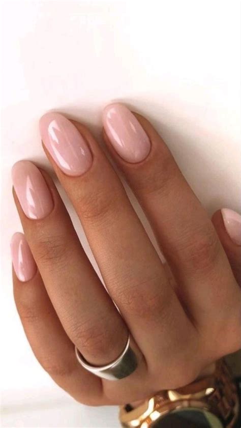 Nude Simple Nails Inspo Nagels Schattige Nagels Natuurlijke Nagels