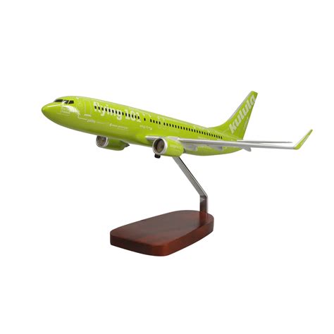 Boeing Kulula Flying Large Mahogany Model In Wood