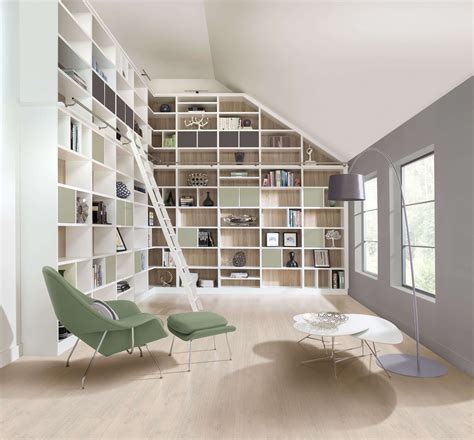 Modern Library Furniture | Bespoke Design | Neville Johnson