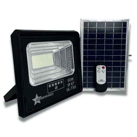 50w Ip67 Solar Rechargeable Flood Light Ik T50 Multi Junction