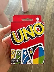 Mattel Games Uno Original Juego De Cartas Familiar Cl Sico