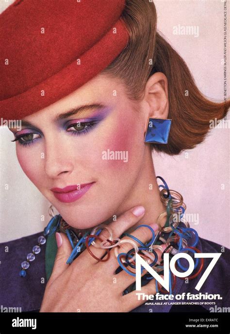 1980s Uk No7 Magazine Advert Stock Photo Alamy