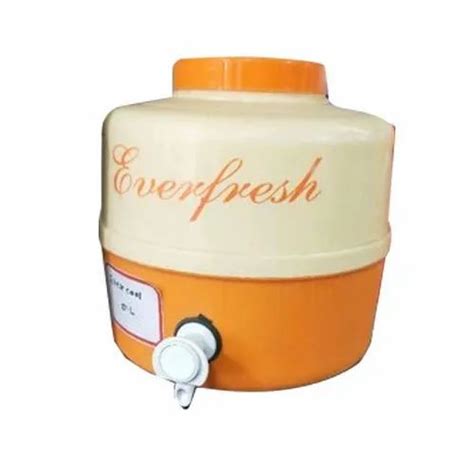 Orange And Cream Plastic 5 Litres Thermoware Water Jug At Rs 420 Piece