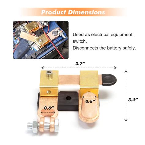 Snapklik Top Post Negative Battery Disconnect Switch V V