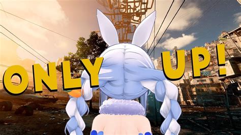 Vtuber兎田ぺこらさんによる『only Up！』の配信の画像 Kai