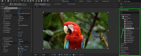 How To Use Effects And Presets In After Effects Aejuice