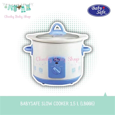 Jual BABY SAFE Slow Cooker 1 5L Alat Masak MPASI LB006 Shopee