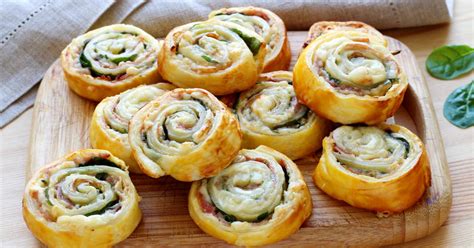 Recette Escargots Feuillet S Au Jambon Et Au Fromage En Pas Pas