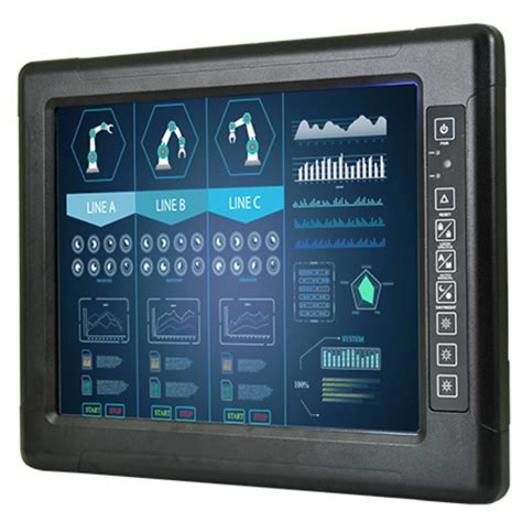 R15L100 VMC3 HB 15 Sunlight Readable Rugged Vehicle Touch Monitor