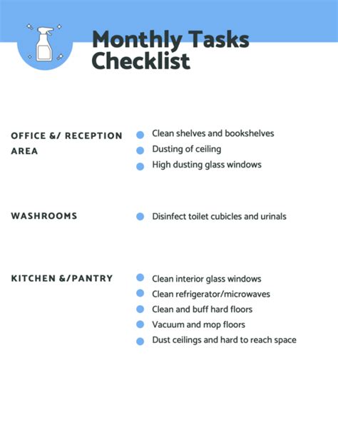 Clean Desk Policy Checklist